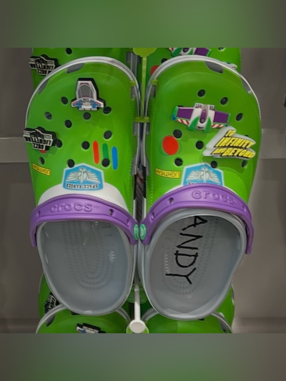 New! Pre-release ON HAND CROCS Buzz Lightyear Classic Clog